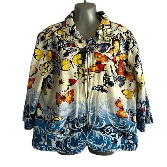 Christopher & Banks Jackets & Blazers - Christopher & Banks Butterfly Jacket • Used • Size: XL
